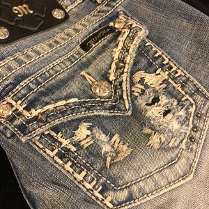 Miss Me Cuffed Capri